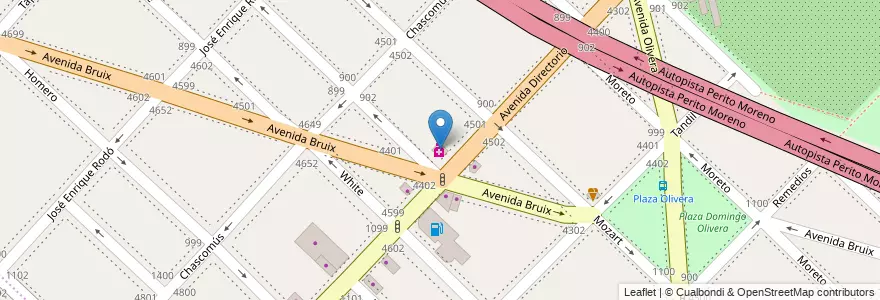 Mapa de ubicacion de Farmacia Estrella Argentina, Parque Avellaneda en 阿根廷, Ciudad Autónoma De Buenos Aires, Comuna 9, 布宜诺斯艾利斯.