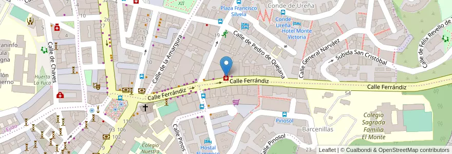 Mapa de ubicacion de Farmacia Ferrándiz en 스페인, Andalucía, Málaga, Málaga-Costa Del Sol, Málaga.