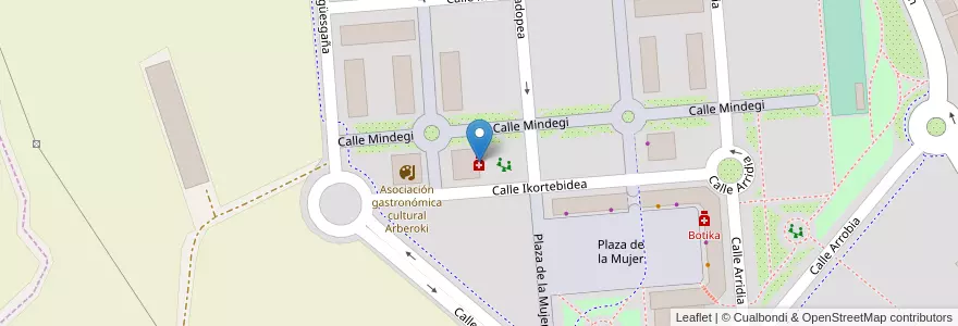Mapa de ubicacion de Farmacia M1 en Espanha, Navarra, Navarra, Zizur Mayor/Zizur Nagusia.