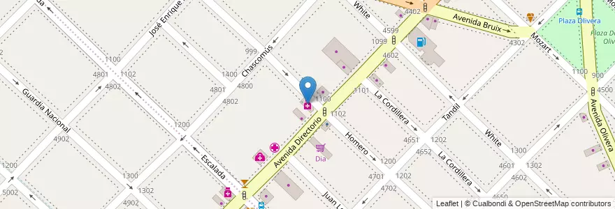 Mapa de ubicacion de Farmacia, Parque Avellaneda en الأرجنتين, Ciudad Autónoma De Buenos Aires, Comuna 9, Buenos Aires.