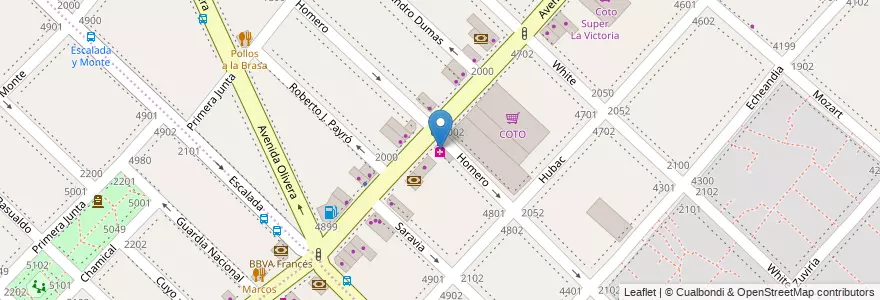 Mapa de ubicacion de Farmacias Social JC, Parque Avellaneda en Аргентина, Буэнос-Айрес, Comuna 9, Буэнос-Айрес.