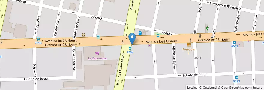 Mapa de ubicacion de Farmashop en 阿根廷, Santa Fe, Departamento Rosario, Municipio De Rosario, 罗萨里奥.