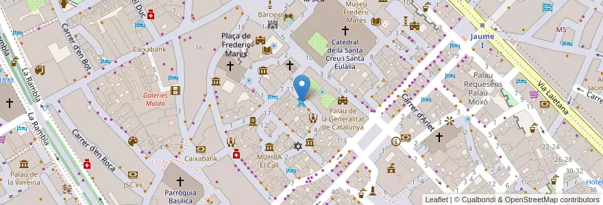 Mapa de ubicacion de Fat Tire en Sepanyol, Catalunya, Barcelona, Barcelonès, Barcelona.