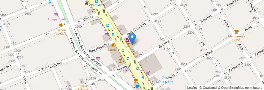 Mapa de ubicacion de Federico S.A., Nuñez en Аргентина, Буэнос-Айрес, Буэнос-Айрес, Comuna 13.