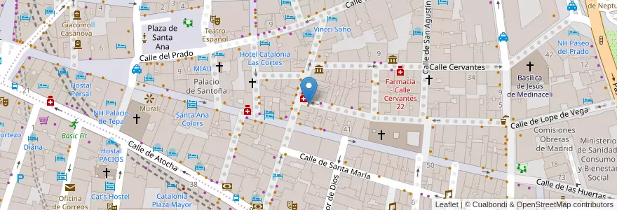 Mapa de ubicacion de Feliz Coffee en 스페인, Comunidad De Madrid, Comunidad De Madrid, Área Metropolitana De Madrid Y Corredor Del Henares, 마드리드.
