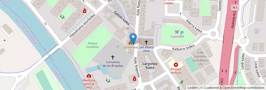 Mapa de ubicacion de Fernando Gil Martin en اسپانیا, Euskadi, Gipuzkoa, Donostialdea, Lasarte-Oria.