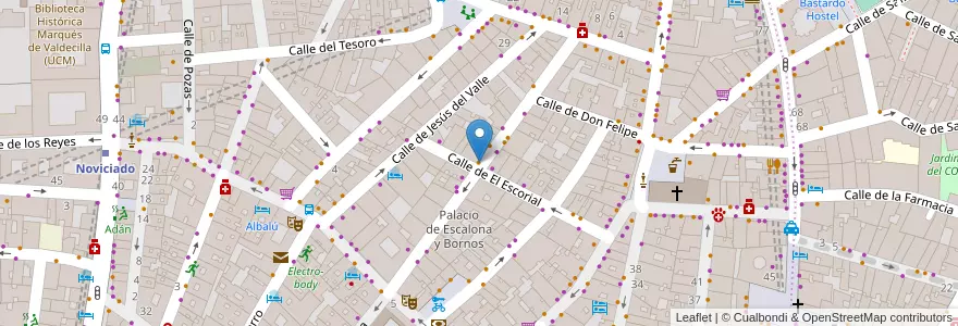 Mapa de ubicacion de Ferrari en Spanien, Autonome Gemeinschaft Madrid, Autonome Gemeinschaft Madrid, Área Metropolitana De Madrid Y Corredor Del Henares, Madrid.