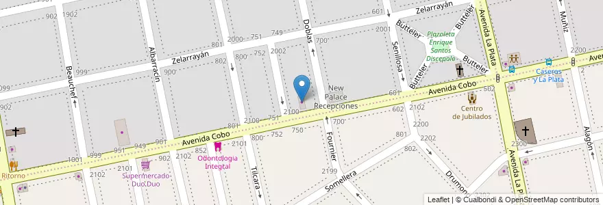 Mapa de ubicacion de Ferreteria, Nueva Pompeya en 阿根廷, Ciudad Autónoma De Buenos Aires, Comuna 7, Comuna 4, 布宜诺斯艾利斯.