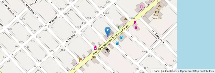 Mapa de ubicacion de Ferreteria Rulo en Arjantin, Buenos Aires, Partido De La Matanza, La Tablada.