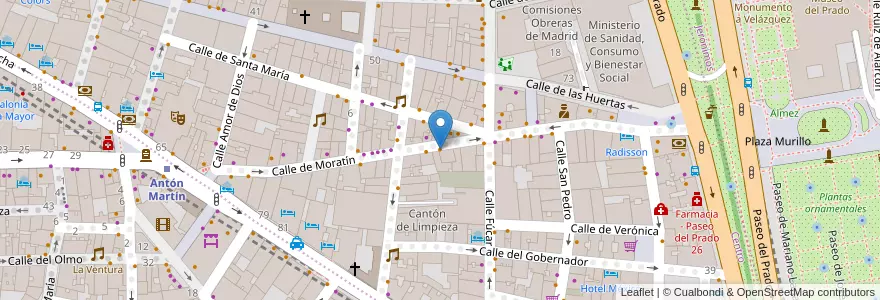 Mapa de ubicacion de Fever en Испания, Мадрид, Мадрид, Área Metropolitana De Madrid Y Corredor Del Henares, Мадрид.