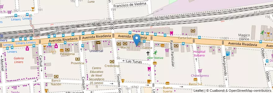 Mapa de ubicacion de Fiat Plan, Liniers en Argentine, Ciudad Autónoma De Buenos Aires, Comuna 9, Buenos Aires.