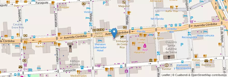 Mapa de ubicacion de Figurella, San Nicolas en Аргентина, Буэнос-Айрес, Comuna 1, Буэнос-Айрес.