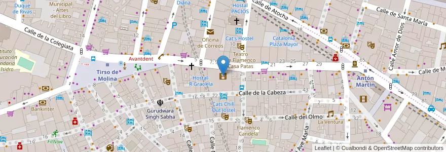 Mapa de ubicacion de Filmoteca Nacional en Spanje, Comunidad De Madrid, Comunidad De Madrid, Área Metropolitana De Madrid Y Corredor Del Henares, Madrid.