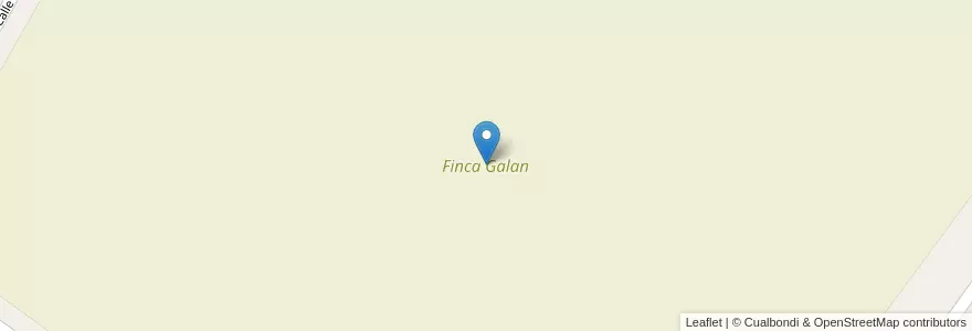 Mapa de ubicacion de Finca Galan en アルゼンチン, チリ, メンドーサ州, Departamento San Martín, Distrito El Ramblón.