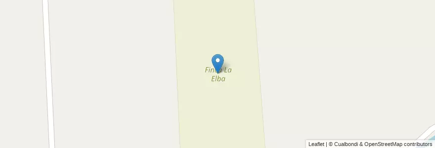 Mapa de ubicacion de Finca La Elba en Argentinien, Chile, Mendoza, Departamento Maipú, Distrito Las Barrancas.