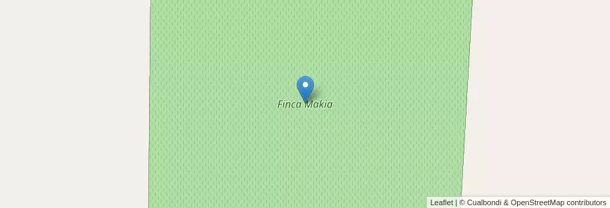 Mapa de ubicacion de Finca Makia en Аргентина, Чили, Мендоса, Departamento Tunuyán, Distrito Los Chacales.
