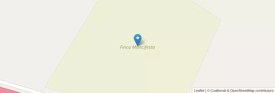 Mapa de ubicacion de Finca Mancifesta en Argentine, Chili, Mendoza, Departamento Maipú, Distrito San Roque.