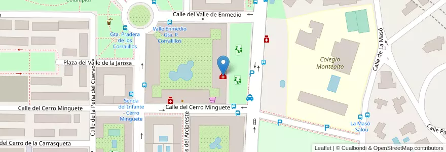 Mapa de ubicacion de Fisioreynst en Spagna, Comunidad De Madrid, Comunidad De Madrid, Área Metropolitana De Madrid Y Corredor Del Henares, Madrid.
