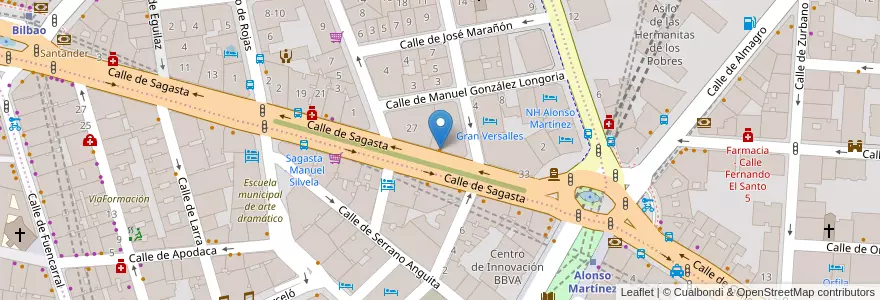 Mapa de ubicacion de Fismuler en Espagne, Communauté De Madrid, Communauté De Madrid, Área Metropolitana De Madrid Y Corredor Del Henares, Madrid.