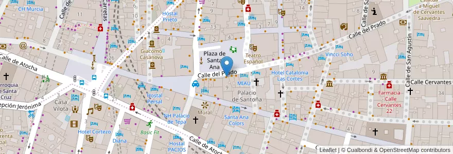 Mapa de ubicacion de Five Guys en Испания, Мадрид, Мадрид, Área Metropolitana De Madrid Y Corredor Del Henares, Мадрид.