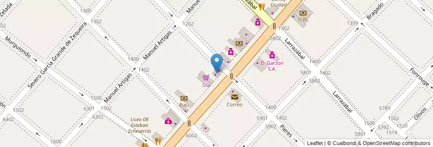 Mapa de ubicacion de Fiz Peter Pan, Mataderos en アルゼンチン, Ciudad Autónoma De Buenos Aires, Comuna 9, ブエノスアイレス.