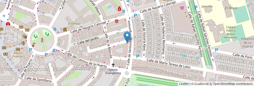 Mapa de ubicacion de Flamenco upgrade Blues en Испания, Мадрид, Мадрид, Área Metropolitana De Madrid Y Corredor Del Henares, San Fernando De Henares.