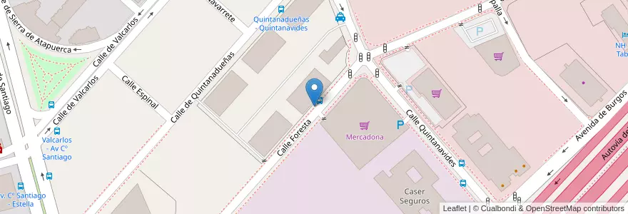 Mapa de ubicacion de FORESTA, CALLE, DE LA,13 en إسبانيا, منطقة مدريد, منطقة مدريد, Área Metropolitana De Madrid Y Corredor Del Henares, مدريد.