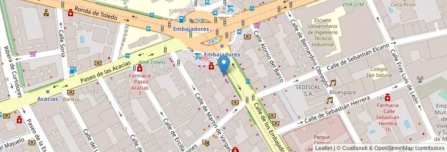 Mapa de ubicacion de Fórmula Nietos en Испания, Мадрид, Мадрид, Área Metropolitana De Madrid Y Corredor Del Henares, Мадрид.