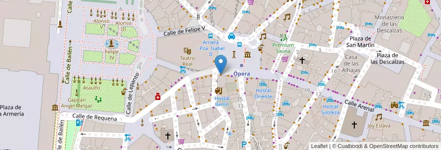 Mapa de ubicacion de Foster's Hollywood en Espanha, Comunidade De Madrid, Comunidade De Madrid, Área Metropolitana De Madrid Y Corredor Del Henares, Madrid.