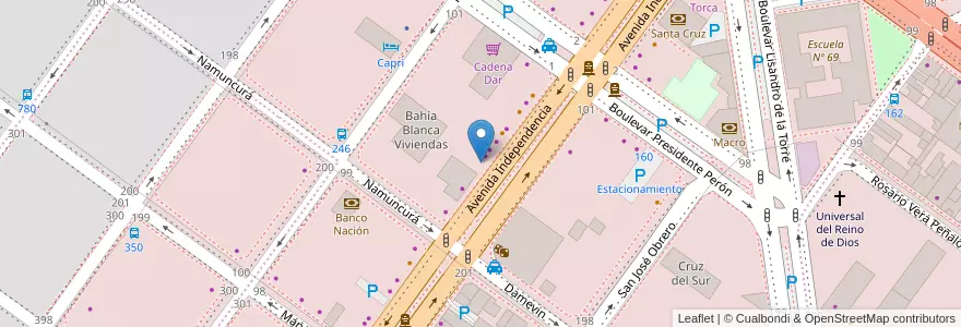 Mapa de ubicacion de Foto Stilo en الأرجنتين, محافظة سانتا كروز, تشيلي, Mercado De La Ciudad, Deseado, Caleta Olivia.