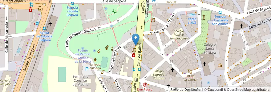 Mapa de ubicacion de Francisca en Sepanyol, Comunidad De Madrid, Comunidad De Madrid, Área Metropolitana De Madrid Y Corredor Del Henares, Madrid.