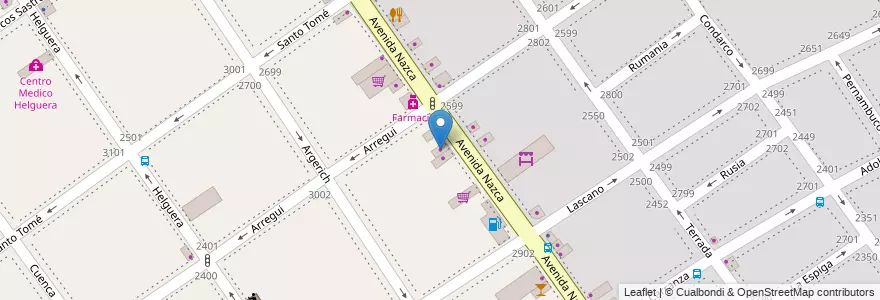 Mapa de ubicacion de Free Time, Villa del Parque en Аргентина, Буэнос-Айрес, Буэнос-Айрес, Comuna 11.