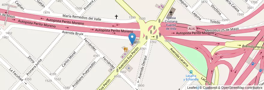 Mapa de ubicacion de Frenos de Aire, Parque Avellaneda en 아르헨티나, Ciudad Autónoma De Buenos Aires, Comuna 9, 부에노스아이레스.