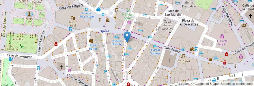 Mapa de ubicacion de Fresc Co en Испания, Мадрид, Мадрид, Área Metropolitana De Madrid Y Corredor Del Henares, Мадрид.