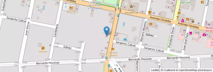 Mapa de ubicacion de Frescura en آرژانتین, سانتافه, Departamento Rosario, Municipio De Funes, Funes.