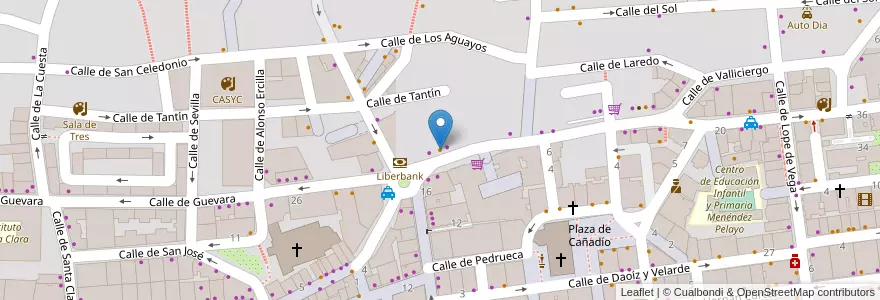 Mapa de ubicacion de Frida Street Food en Espanha, Cantabria, Cantabria, Santander, Santander.