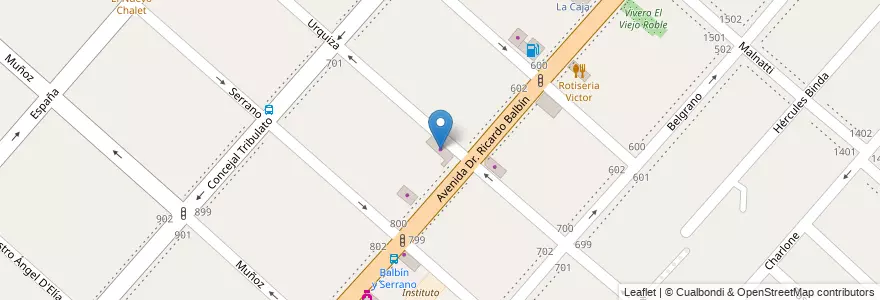 Mapa de ubicacion de Fruticolor en Argentina, Buenos Aires, Partido De San Miguel, San Miguel.