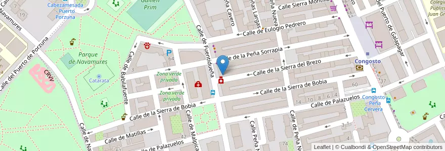 Mapa de ubicacion de Fuentidueña en Sepanyol, Comunidad De Madrid, Comunidad De Madrid, Área Metropolitana De Madrid Y Corredor Del Henares, Madrid.