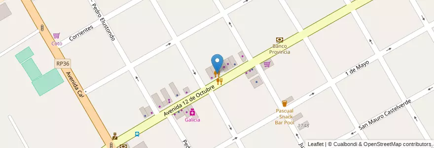 Mapa de ubicacion de Fuerte Atalaya en Argentina, Provincia Di Buenos Aires, Partido De Quilmes, Quilmes.