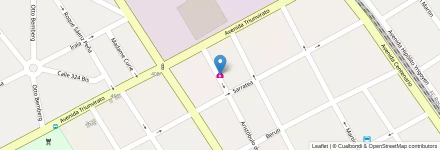 Mapa de ubicacion de Fundación de Recuperación Plural - Comunidad Terapéutica en Argentinië, Buenos Aires, Partido De Quilmes, Quilmes.