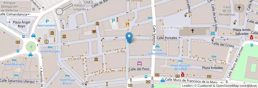 Mapa de ubicacion de Fundación Pioneros en Испания, Риоха, Риоха, Логронья.