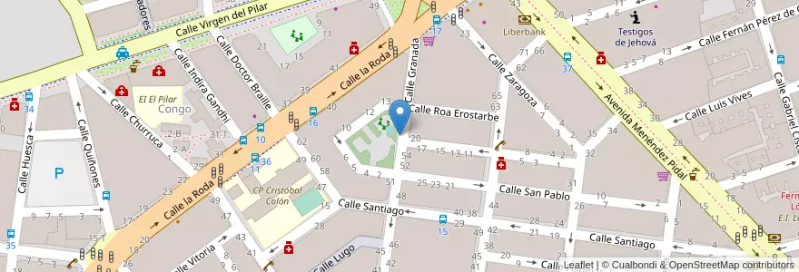 Mapa de ubicacion de G-7-2-1-2 en Espagne, Castille-La Manche, Albacete, Albacete.