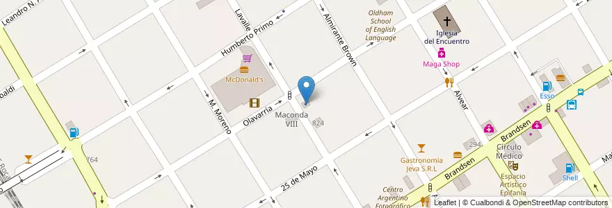 Mapa de ubicacion de Gabriel Bagnato en Argentinië, Buenos Aires, Partido De Quilmes, Quilmes.