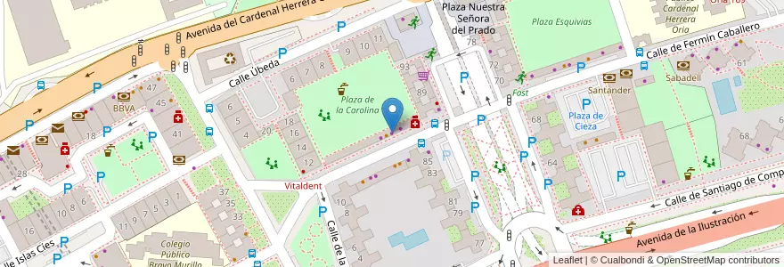 Mapa de ubicacion de Gala en Испания, Мадрид, Мадрид, Área Metropolitana De Madrid Y Corredor Del Henares, Мадрид.