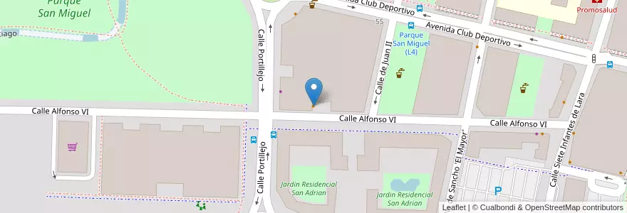 Mapa de ubicacion de Galería en Испания, Риоха, Риоха, Логронья.