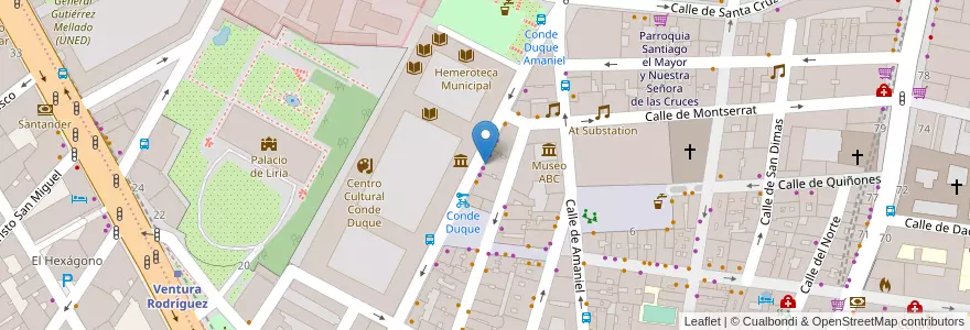 Mapa de ubicacion de Galería de Arte Movart en 西班牙, Comunidad De Madrid, Comunidad De Madrid, Área Metropolitana De Madrid Y Corredor Del Henares, Madrid.