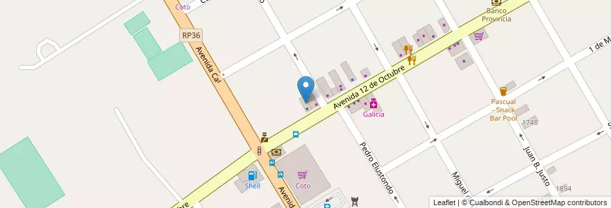Mapa de ubicacion de Galería Lourdes en الأرجنتين, بوينس آيرس, Partido De Quilmes, Quilmes.