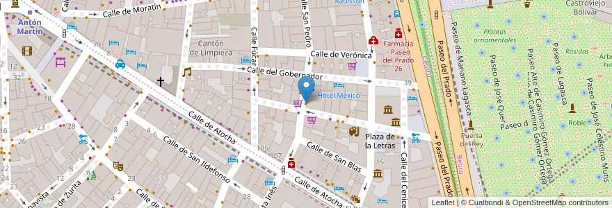 Mapa de ubicacion de Ganz en スペイン, マドリード州, Comunidad De Madrid, Área Metropolitana De Madrid Y Corredor Del Henares, Madrid.
