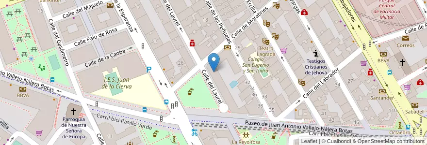 Mapa de ubicacion de Garabatos y Ocho Patos en Spagna, Comunidad De Madrid, Comunidad De Madrid, Área Metropolitana De Madrid Y Corredor Del Henares, Madrid.