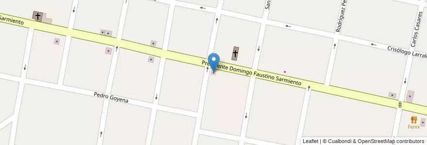Mapa de ubicacion de Gaston Tucci en Arjantin, Buenos Aires, Partido De Morón, Castelar.